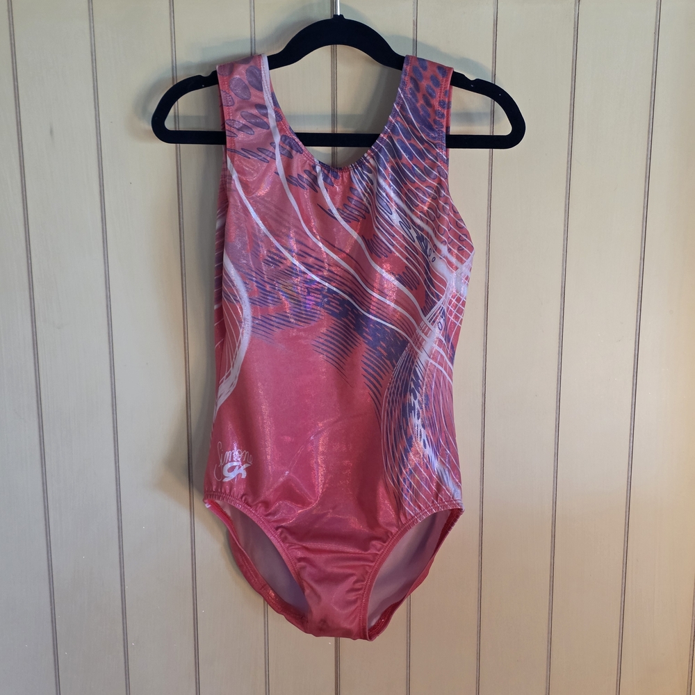 GK Pink and White Bodysuit